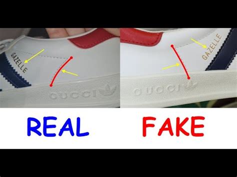 gucci gazelle fake